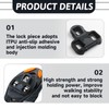 Bike Cleats Compatible with Look KEO Bike Grip Cleats Bicycle