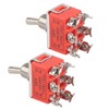 2pcs DC Motor Switch CW Forward Reverse Switch 24V Forward