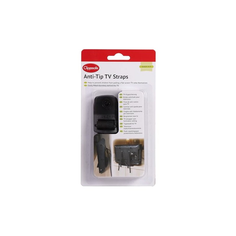 Clippasafe Anti-Tip TV Straps