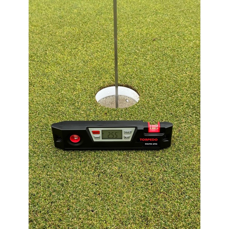 Golf Green Inclinometer & Putter Cover Holder 2-Way 3-Pad Eradication