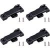 RUIAN Window Sash Lock Replacement 4 Pack F2590-2-1/4" Hole Centers