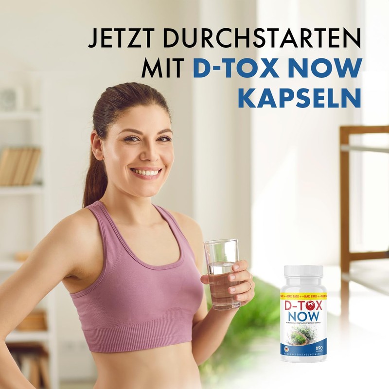 D-Tox Now Capsules | For Your Physical Balance | Neutral