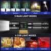 JAY-PARK Flashlights High Lumens, Rechargeable Flashlight 10000 Lumens with Magnetic,