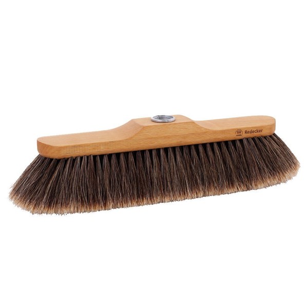 REDECKER Very Soft Broom with Slit Horsehair for Fine Dust