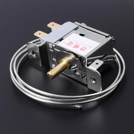 Ocobudbxw Temperature Controller New WPF22-L 2Pin Refrigerator Thermostat Household Metal
