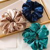 Hair Bobbles Girls Pack of 4 Large Hair Scrunchies Girls