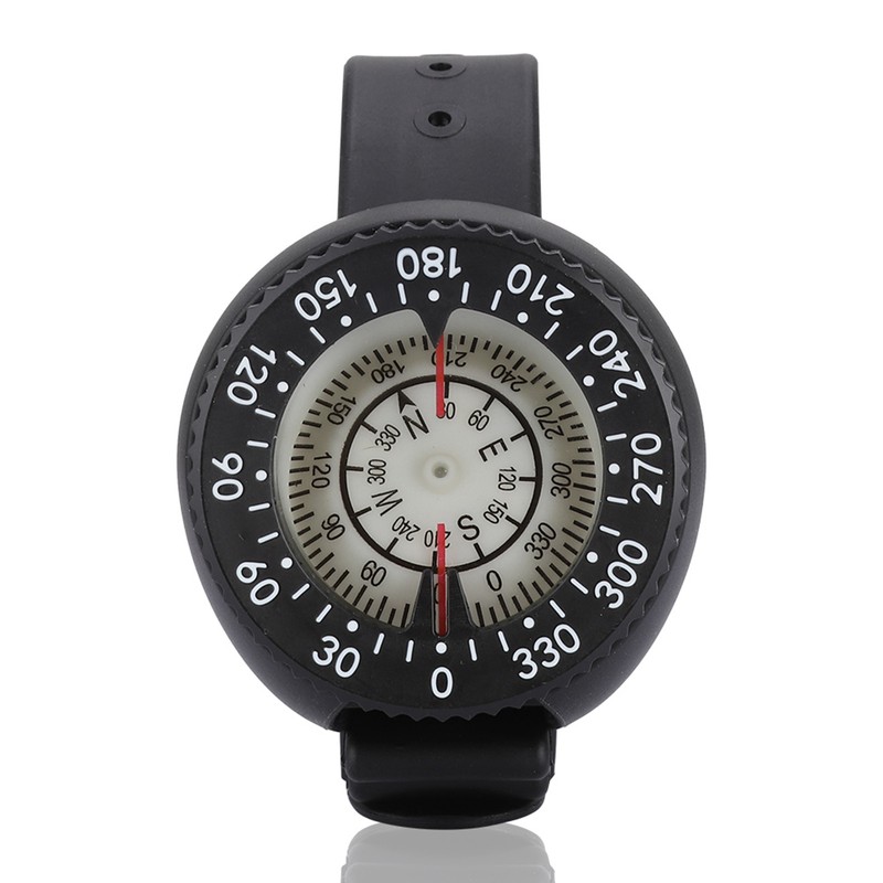 Waterproof Night Vision Wrist Compass Southern Hemisphere & Wristband for