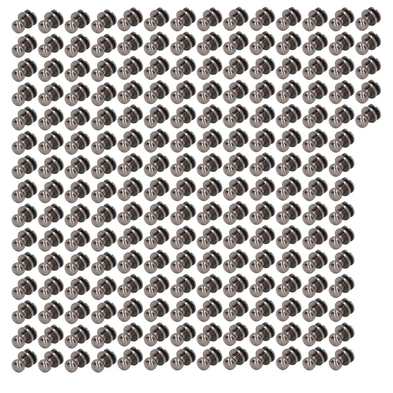 200 Sets Monk Rivet High Gloss 8x6mm Exquisite Workmanship Leather