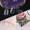 UNA GELLA Short Square Nail Tips, 504 Pieces, Press On