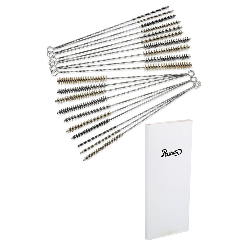 20 Pcs Wire Tube Brushes Bulk for Cleaning Pipe Tube