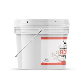 Unpretentious Whole Wheat Flour, 1 Gallon, Hard Red Wheat, Baking & Cookies, Breads & More