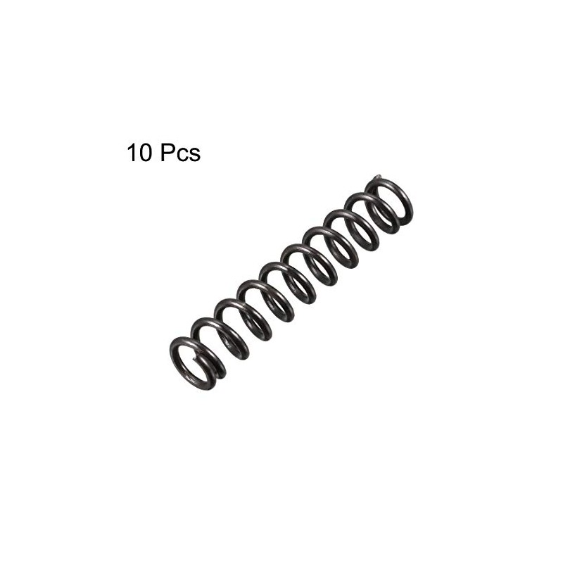sourcing map Micro Compression Spring Coil Spring Steel Spring 1.2