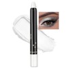 Erinde White Glitter Eyeshadow Pen, Waterproof & Long-Lasting White Eyeshadow