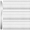 Gisafai 150 Pcs Stainless Steel Dinner Knives 8.3 Inches Spreader