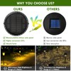 200 Lumen Solar Pathway Lights Outdoor for Yards,2 Pack Pathway