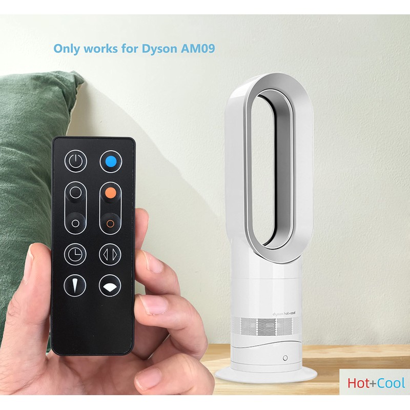 Replacement Remote Control Compatible with Dyson AM09 Hot + Cool