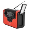 FM/AM/SW Solar Hand Crank Radio Memory Card Music for Bluetooth