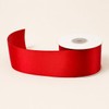 Decoraparty Nastro Rosso 50 mm in Doppio Raso da 25