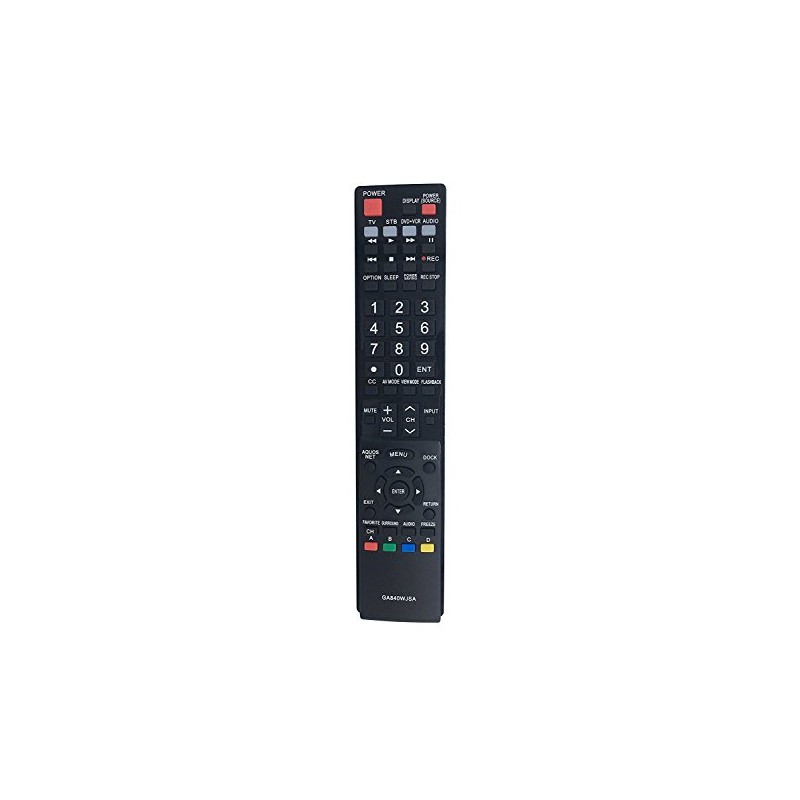 New GA840WJSA TV Remote Control for Sharp Aquos TV