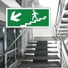 pubblimania Emergency Exit PVC Heavy Duty Outdoor Indoor Exit (29