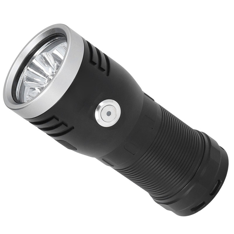 P50 Flashlight 3LED Long Range Flashlight 10000LM Stepless Dimming USB