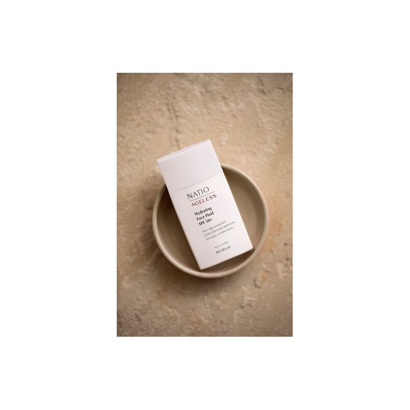 Natio Ageless Hydrating Face Fluid SPF 50+ 60ml
