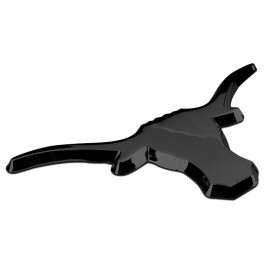 Elektroplate Black Automotive Vehicle Emblem Perfect Gift For Car Enthusiasts