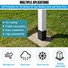 POKOTO Post Protector Adjustable (Range 3.3-6in), Protects Deck, Wooden Mailboxes