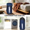 Chrislley 106L Extra Large Laundry Hamper Collapsible Laundry Bag Backpack