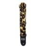 Vtar UK-made Leopard Faux Fur Adjustable Length Guitar Strap