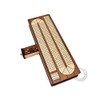House of Cribbage - Tablero continuo con incrustaciones de madera