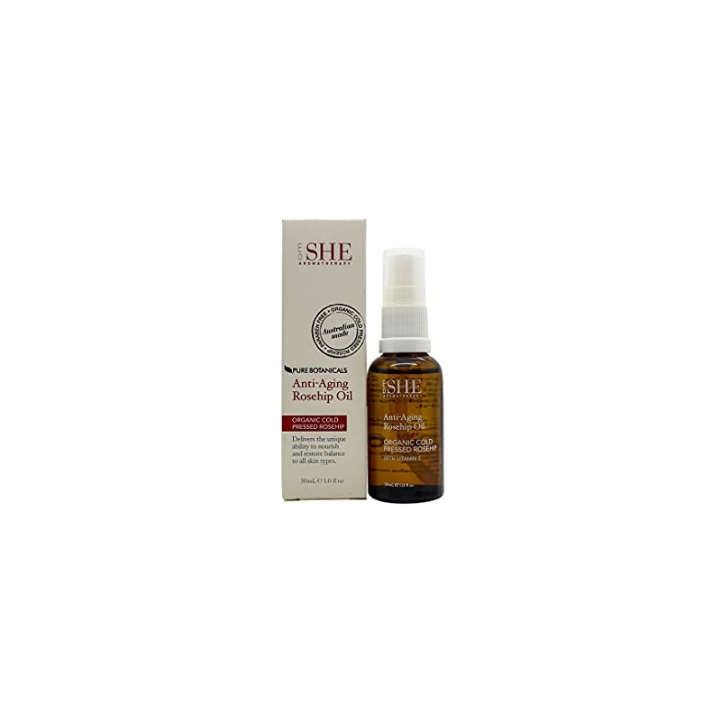 OM SHE AROMATHERAPY ANTI-ageing ROSEHIP OIL 30ML