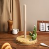 WAIT FLY Cactus Pattern Paper Towel Holder Stand Resin Tissue