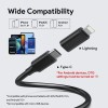 2560P Industrial Endoscope Camera with 5m Flexible Probe, LED Light,