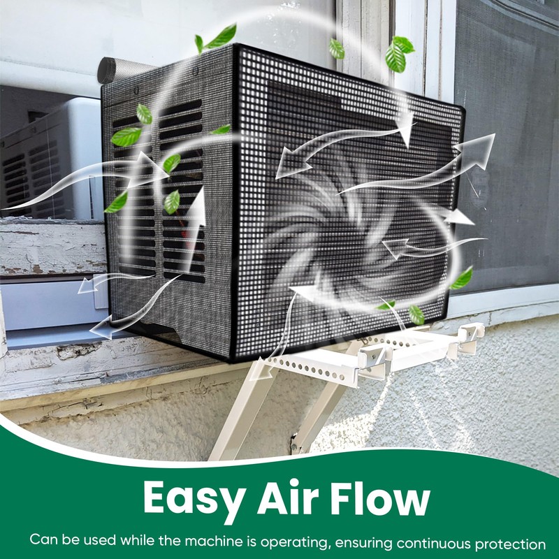 Window Air Conditioner Covers Outside: Mesh Cover for U-Shaped Air