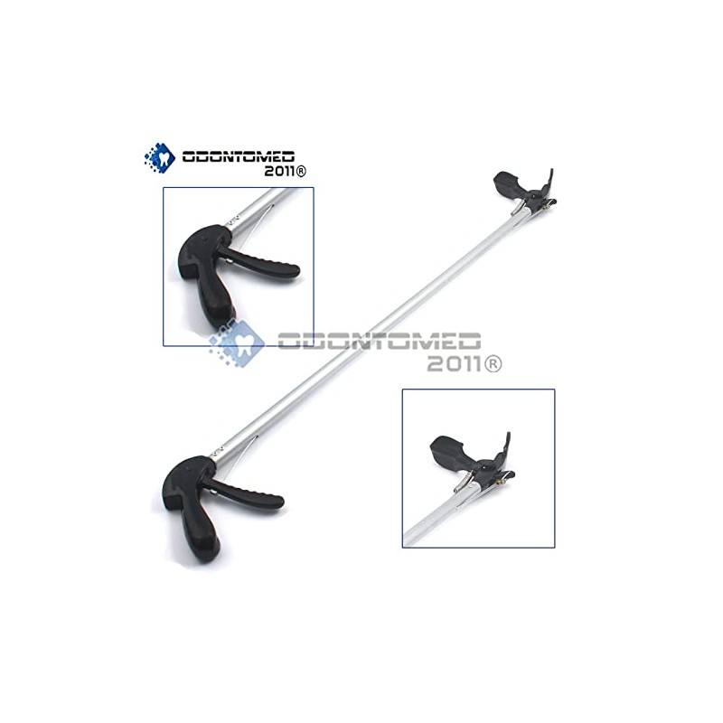 OdontoMed2011 40" (ONE Piece) Snake Catcher Stick Silver ODM