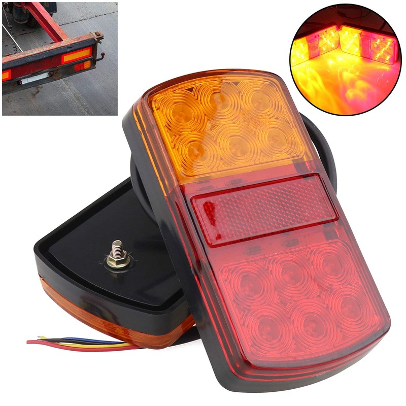 OTOTEC Set of 2 Car Van Trailer Truck Tail Light