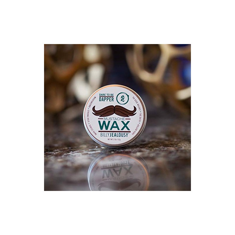 Billy Jealousy Bulletproof Mustache Wax, 2 Oz