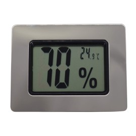 GERMANUS Digital Hygrometer Q1, Silver
