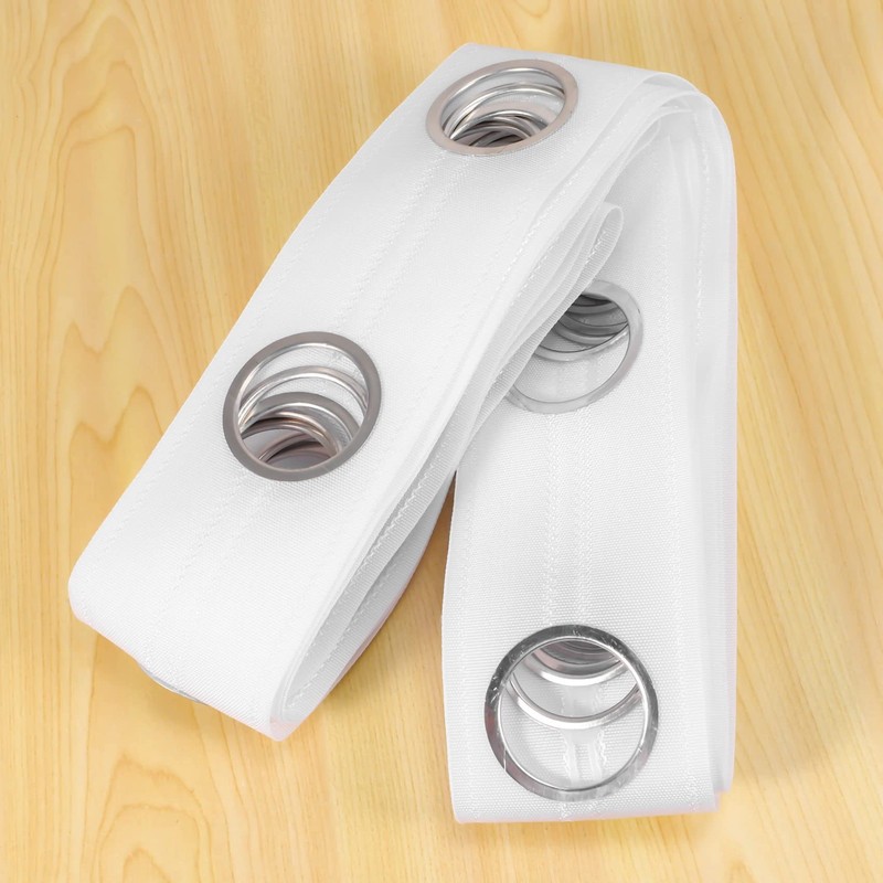 5M Eyelet Tape for Curtains 40 Rings Accessories for Sewing
