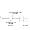 HON Front-to-Back File Bar for Filing Cabinets - for HON