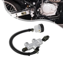 BAOUFF Rear Brake Master Cylinder with Reservoir for Hawk 250,Motorcycle Brake Hydraulic Pump Replacement for Hawk250/Hawk 250cc
