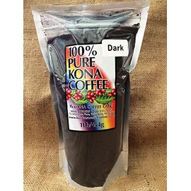 100% Kona Coffee, Dark Roast, Ground - 1 Pound