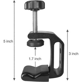 AceTaken Clamp Mount, Compatible with Arlo Pro 4, 3, 2, Ultra 2, Go, EufyCam 2C Security Cameras