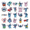 Stitch 100 Calcomanias Stickers Pvc Contra Agua