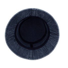 Umeepar Unisex Cotton Bucket Hat Packable Retro Beach Sun Hat Plain Colors for Men Women (US, Alpha, One Size, Dark Blue)