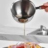 Mini Butter Warmer Pan Stainless Steel Quick Oil Warmer Pot
