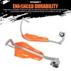 WODHMIEY Dirt Bike Handguards Hand Guards,Adjustable Handlebar Hand Guards,Motorcycle Handguards
