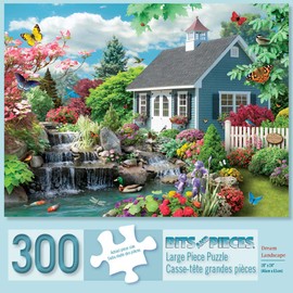 Bits and Pieces – Large 300 Piece Jigsaw Puzzle for Adults – Dream Landscape’ by Artist Alan Giana - Jigsaw Puzzle, Completed Puzzle Size: 18" x 24"
