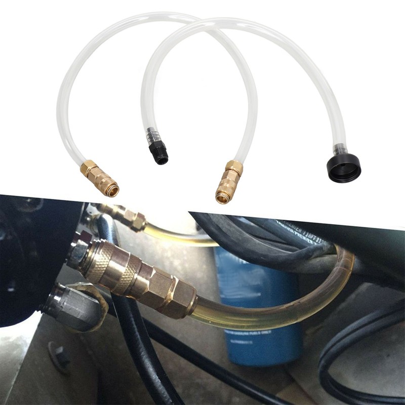Oil Filler Bleed Tube Kit Bridge Tube PVC Brass for